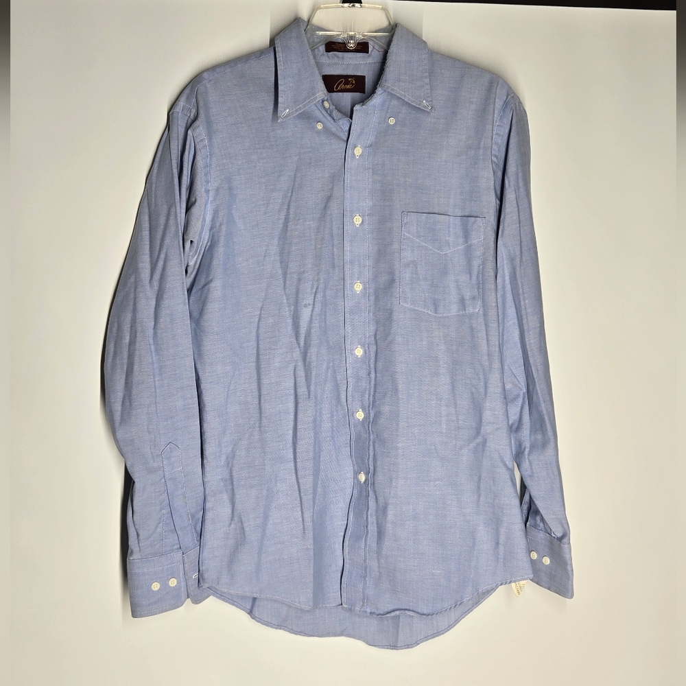 Sears Blue Button Down Dress Shirt